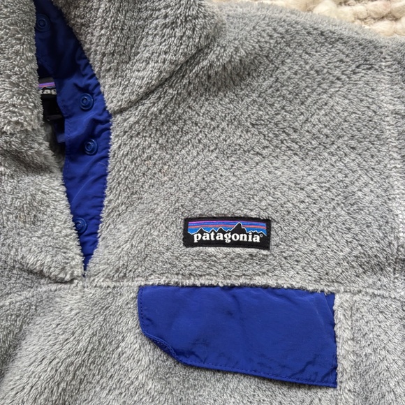 Grey Small Patagonia Fleece Pullover $25 plus shipping - Picture 2 of 5